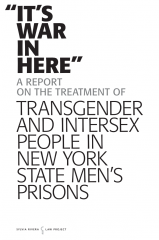 Cover of "It's a War in Here" Study on Trans People in Prison